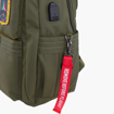 Obrázok z Batoh Aeronautica Militare Frecce L AM-345-33 khaki 25 L