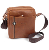 Obrázok z Kožená crossbody taška BHPC Explore M+ BH-382-75 tabak 3 L