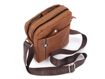 Obrázok z Kožená crossbody taška BHPC Explore M+ BH-382-75 tabak 3 L