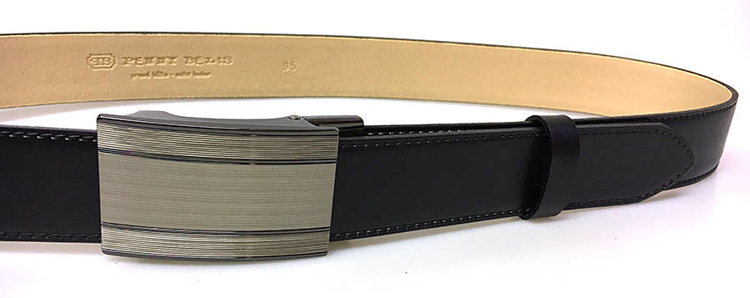 Obrázok z PENNY BELTS 35-020-A7 Pánsky kožený opasok čierny