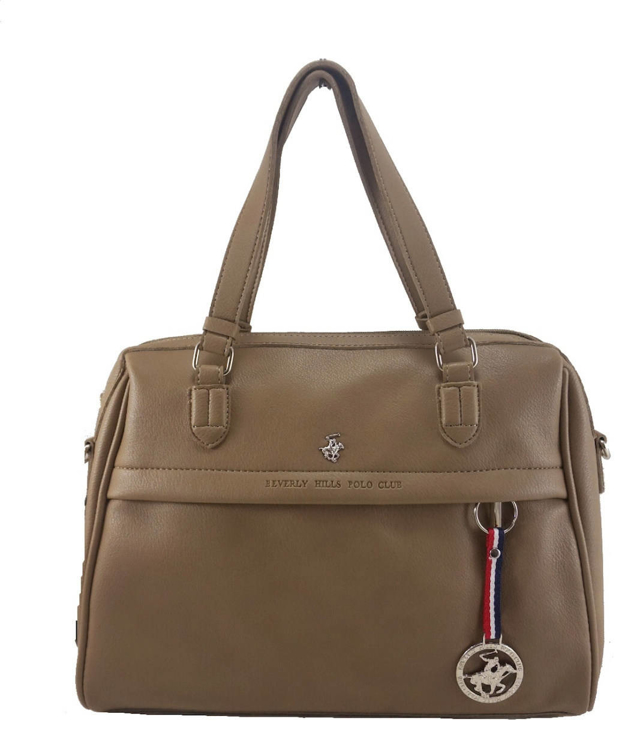 Obrázok z Kabelka Beverly Hills Polo Club BH-2300-65 beige 10 L