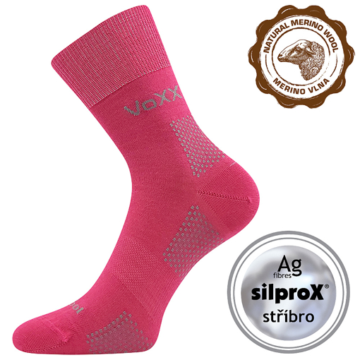 Obrázok z VOXX Orionis ThermoCool fuxia ponožky 1 pár
