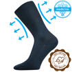 Obrázok z LONKA ponožky Zdravan tmavomodré 3 páry