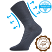 Obrázok z Ponožky LONKA Zdravan tmavo šedé 3 páry