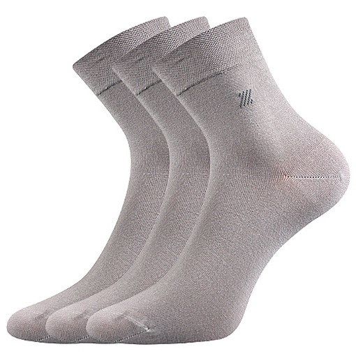 Obrázok z Ponožky LONKA Dion svetlo šedé 3 páry