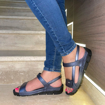 Obrázok z Batz Miri Mid Blue Dámske zdravotné sandále