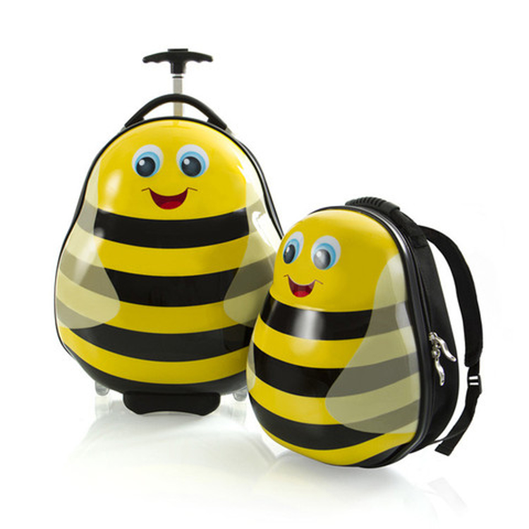 Obrázok z Heys Travel Tots Bumble Bee Sada batohu a kufra Kufrík: 19 l / batoh: 4 l