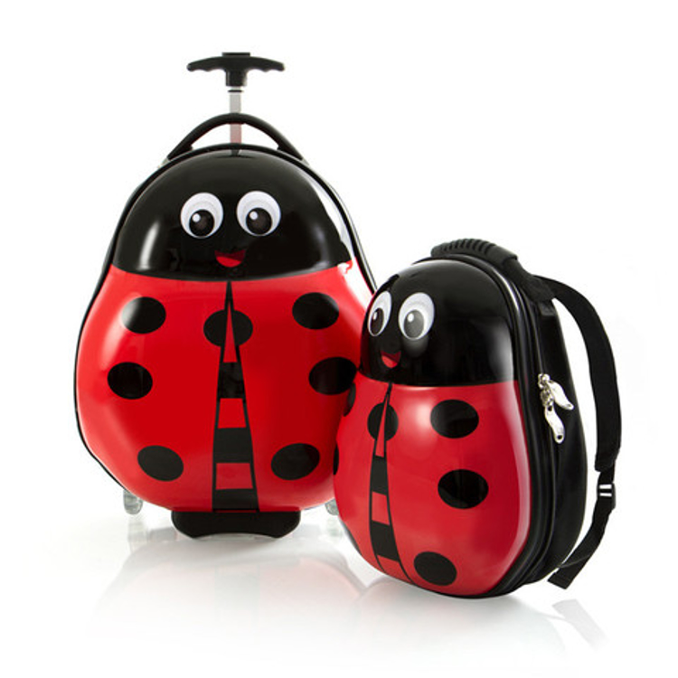 Obrázok z Heys Travel Tots Sada batohu a kufra Lady Bug Kufrík: 19 l / batoh: 4 l