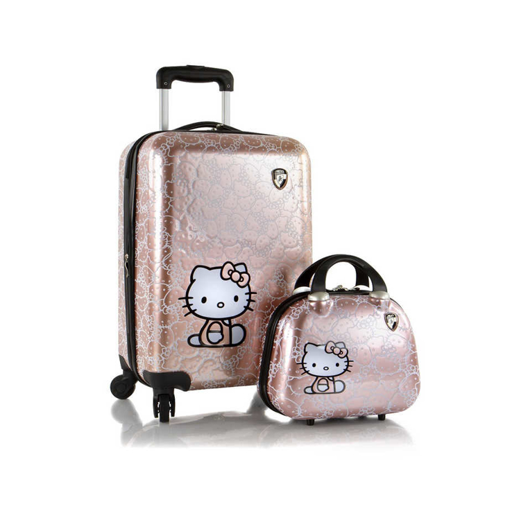 Obrázok z Heys Kids Hello Kitty Metallic - sada 2 Kufrík: 33,8 l / Kozmetický kufrík: 3 l