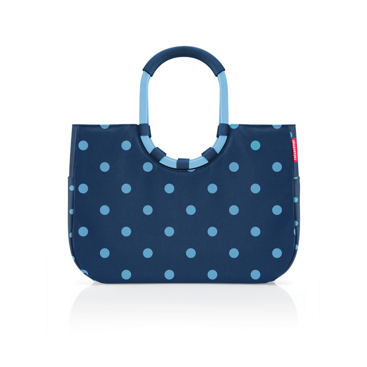 Obrázok z Reisenthel Loopshopper L Frame Mixed Dots Blue 25 L