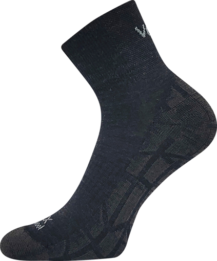 Obrázok z VOXX® ponožky Twarix krátke tmavosivé 1 pár
