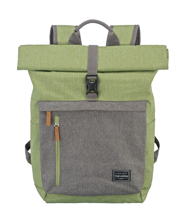 Obrázok z Batoh Travelite Basics Roll-up Green/Grey 35 L