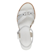 Obrázok z Tamaris 1-28010-42-100 Dámske sandále na kline biele