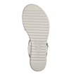 Obrázok z Tamaris 1-28106-42-100 Dámske sandále na kline biele