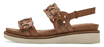 Obrázok z Tamaris 1-28212-42-305 Dámske sandále na kline hnedé