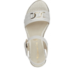 Obrázok z Tamaris 1-28702-42-100 Dámske sandále na kline biele