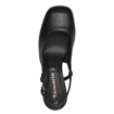 Obrázok z Tamaris 1-29621-42-001 Dámske sandále na podpätku čierne