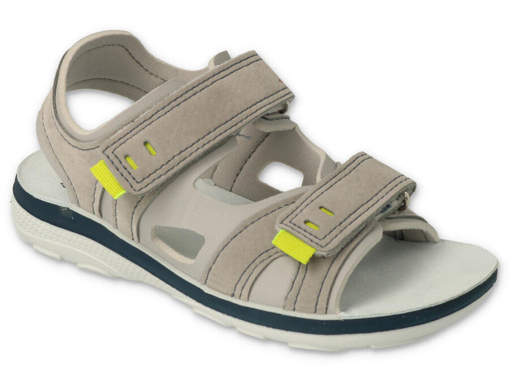 Obrázok z BEFADO 066X102 RUNNER chlapčenské sandále sivé