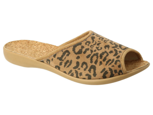 Obrázok z BEFADO 254D121 VIKI OŠ dámske tigrované papuče