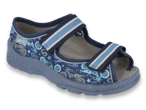 Obrázok z BEFADO 969X159 chlapčenské sandále modré MOTO