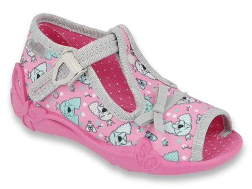 Obrázok z BEFADO 213P120 dievčenské sandále pink dogs