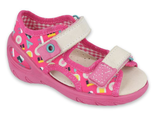 Obrázok z BEFADO 065P153 SUNNY dievčenské sandále ružové