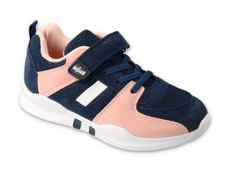 Obrázok z BEFADO 516Y128 tenisky SPORT STRIPE pink blue