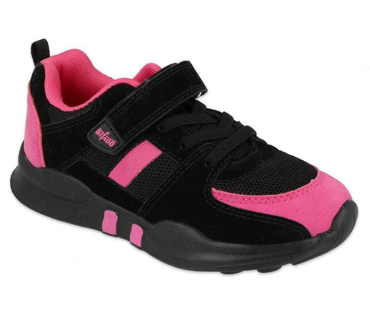 Obrázok z BEFADO 516Y129 tenisky SPORT STRIPE pink and black