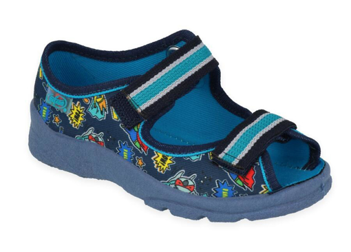 Obrázok z BEFADO 969X164 chlapčenské sandále modré