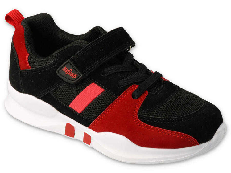 Obrázok z BEFADO 516Y132 tenisky SPORT STRIPE black red