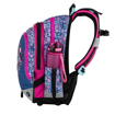 Obrázok z Bagmaster ALFA 20 A Školský batoh Blue / Pink / White 19 L