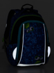 Obrázok z Bagmaster MARK 20 B Školský batoh Blue / Green / Black 19 L