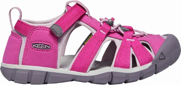 Obrázok z KEEN Seacamp II CNX Youth Detské sandále very berry/dawn pink