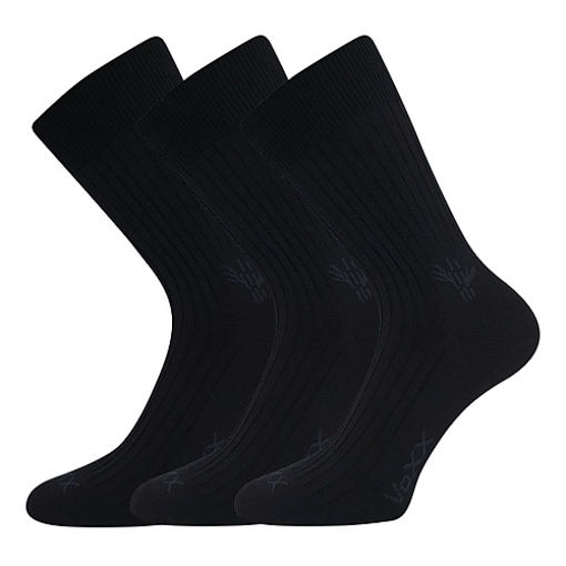 Obrázok z VOXX® ponožky Hempix černá 3 pár