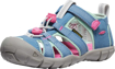 Obrázok z KEEN Seacamp II CNX Youth Detské sandále coronet blue/hot pink