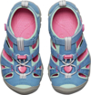 Obrázok z KEEN Seacamp II CNX Youth Detské sandále coronet blue/hot pink