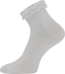 Obrázok z BOMA® ponožky Krajka bílá 3 pár