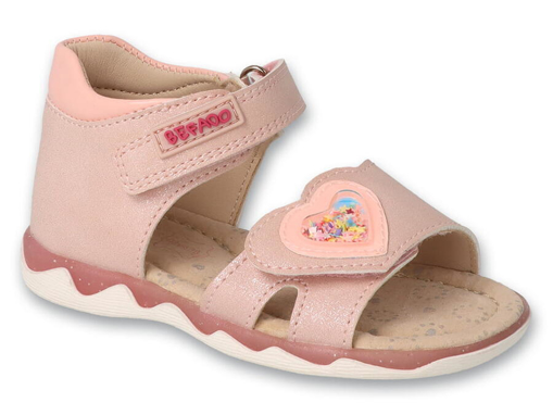 Obrázok z BEFADO 170P093 dívčí sandálky STAR růžové