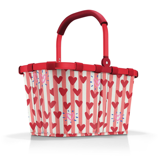 Obrázok z Reisenthel Carrybag Frame Hearts & Stripes 22 L