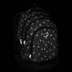 Obrázok z Bagmaster SUPERNOVA 24 A studentský batoh – černo-bílý černá 34 l