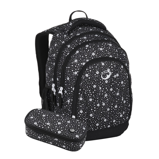 Obrázok z Bagmaster SUPERNOVA 24 A studentský set – černobílý černá 34 l