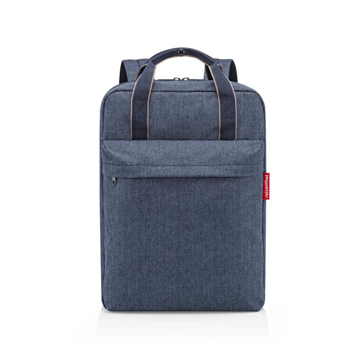 Obrázok z Reisenthel Allday Backpack M Herringbone Dark Blue 15 L