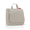 Obrázok z Reisenthel Toiletbag Herringbone Sand 3 L