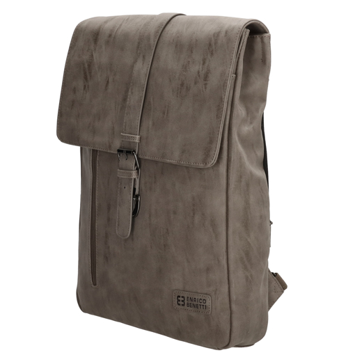 Obrázok z Enrico Benetti Rotterdam 17" Notebook Backpack Medium Taupe