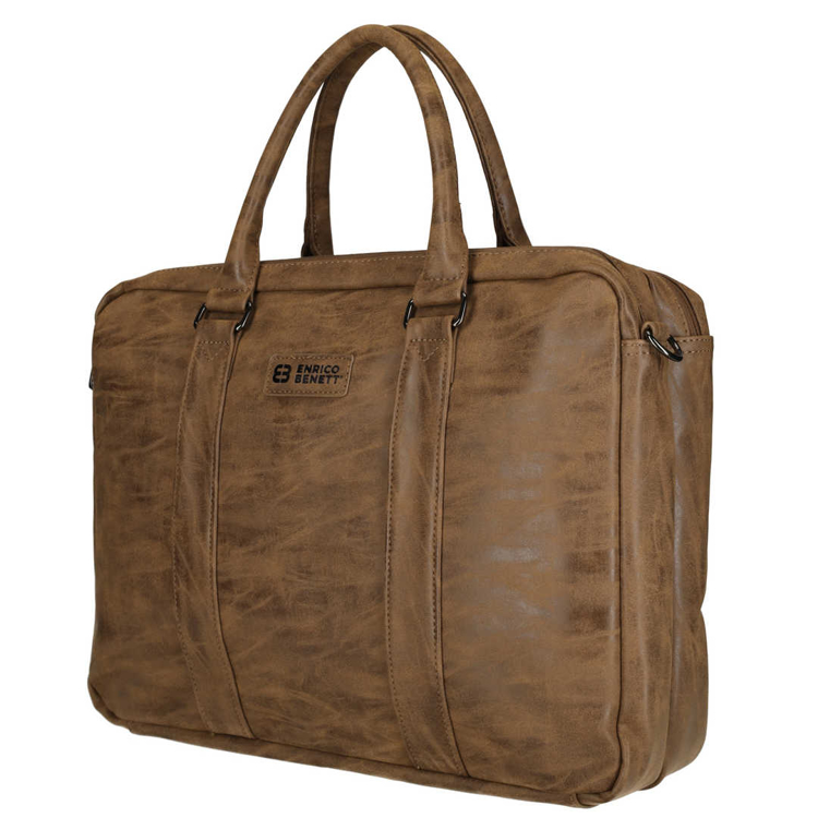 Obrázok z Enrico Benetti Rotterdam 15" Notebook Bag Camel