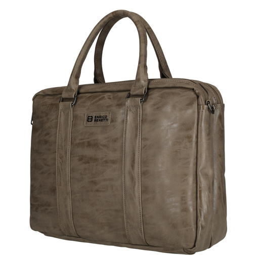 Obrázok z Enrico Benetti Rotterdam 15" Notebook Bag Medium Taupe