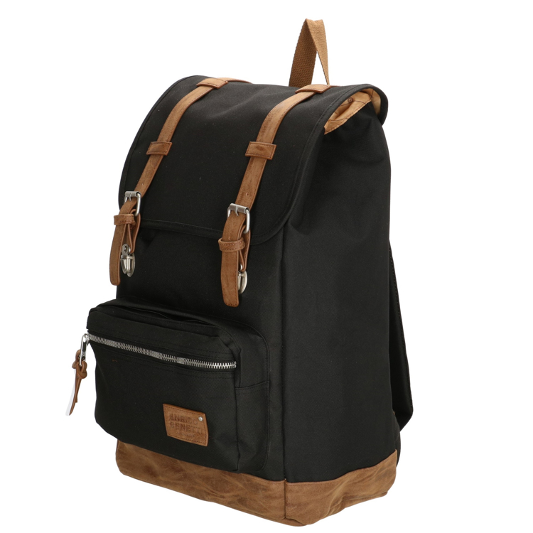 Obrázok z Enrico Benetti Santiago 17" Notebook Backpack 23 l Black 23 L