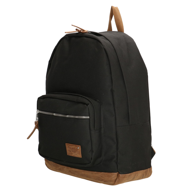 Obrázok z Enrico Benetti Santiago Notebook Backpack 22 l Black 22 L