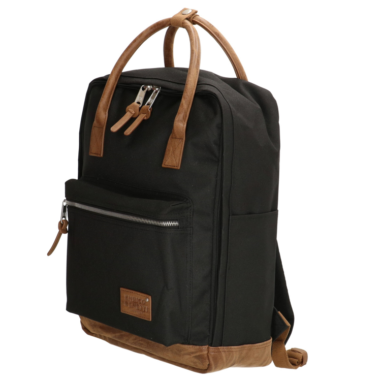 Obrázok z Enrico Benetti Santiago Notebook Backpack 17 l Black 17 L