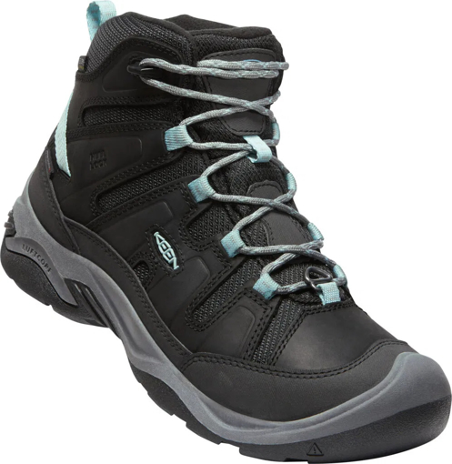 Obrázok z KEEN CIRCADIA MID POLAR W Dámske trekové topánky black/cloud blue